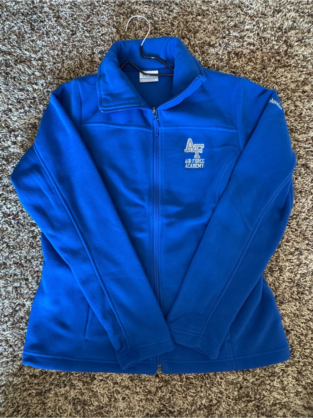 Columbia Royal Blue Fleece Jacket